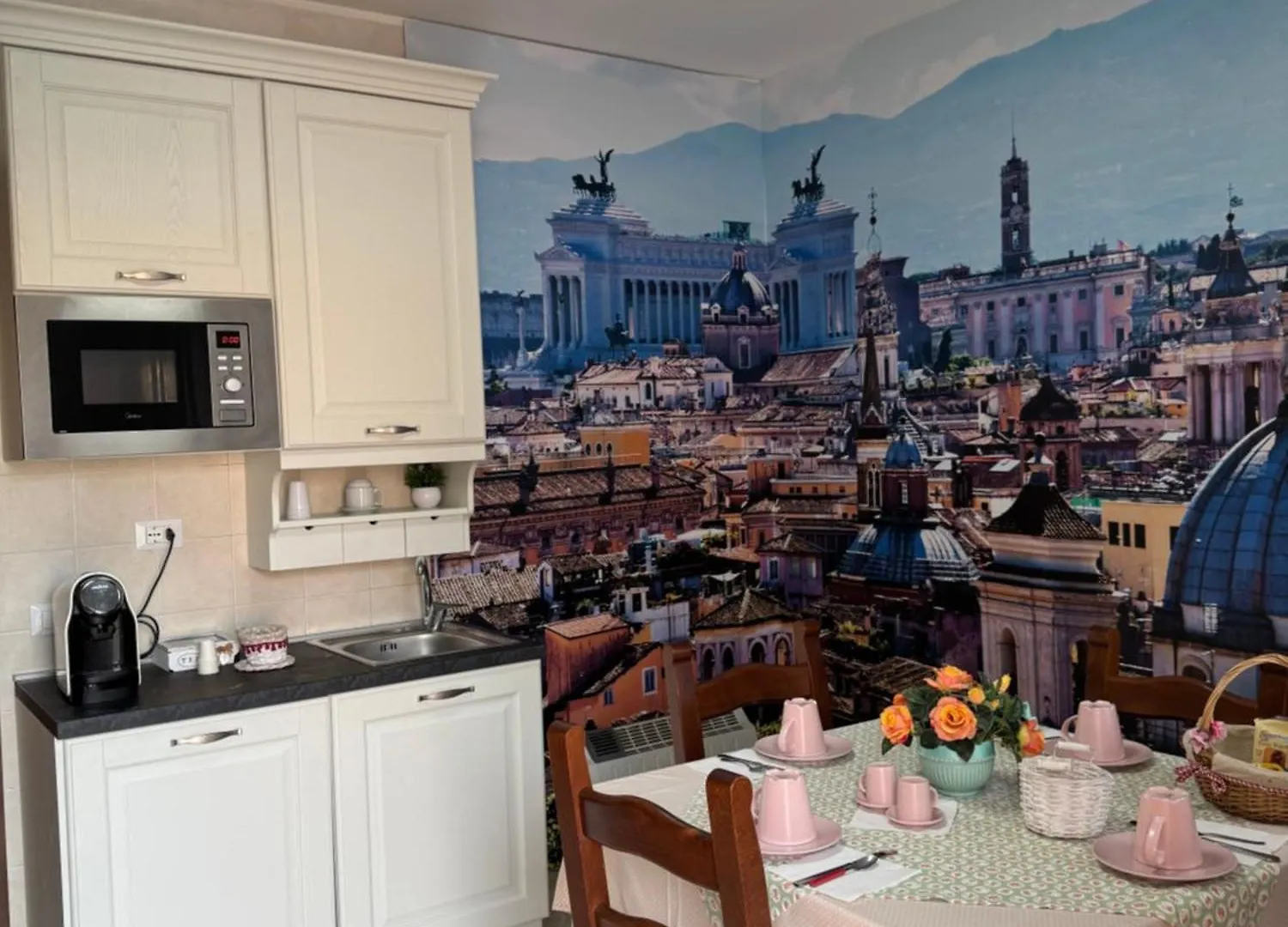 Bed and Breakfast Le Scalette à Rome Couette-café